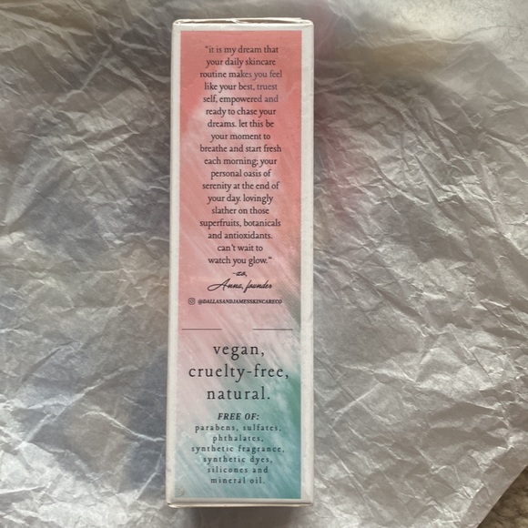 NEW Dallas & James Skincare Co. Watermelon Dream Cloud Cream Moisturizer 1.7 oz - Picture 2 of 4